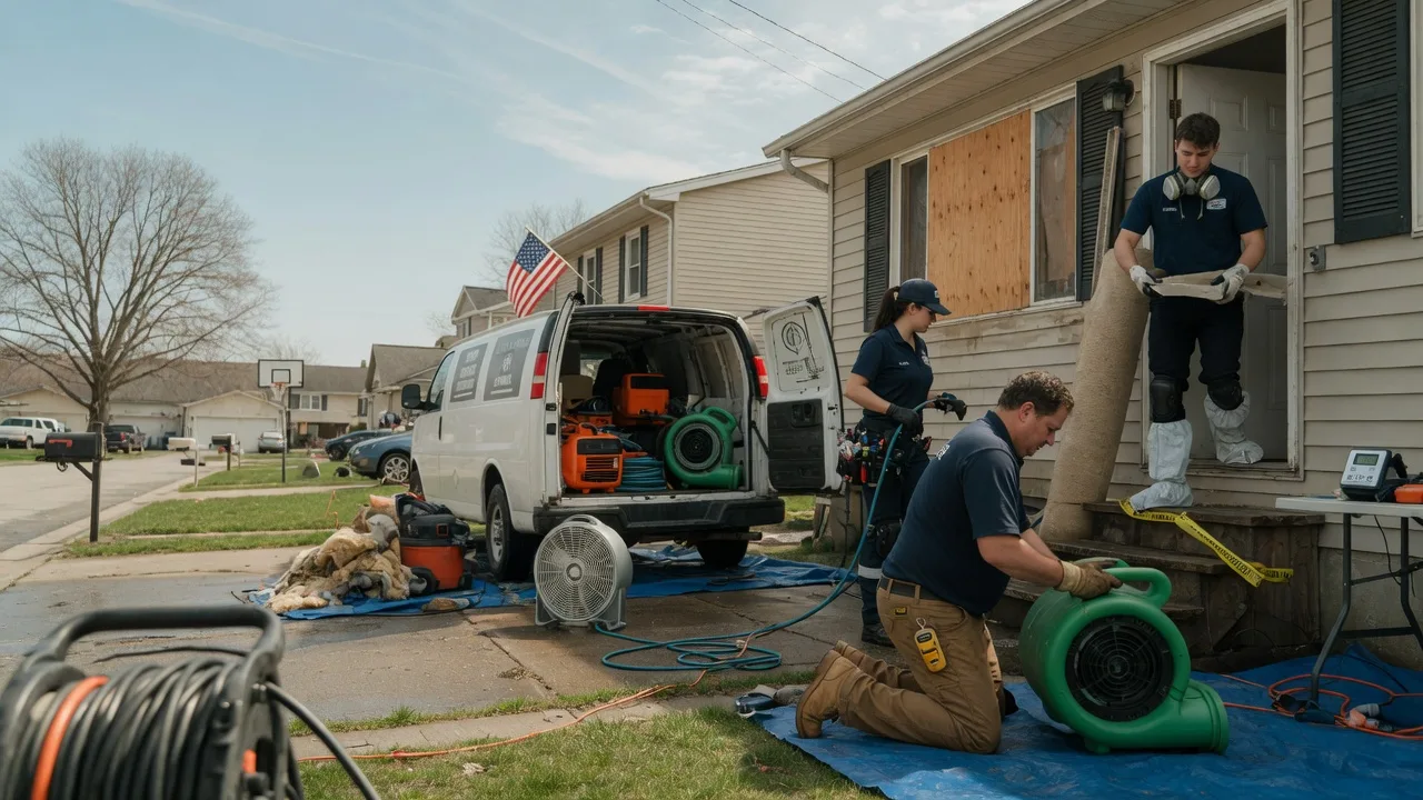 Water Damage Restoration in Riverside, PA near me
